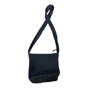 Black Woven Carlos D’Santi Purse 90s Y2K